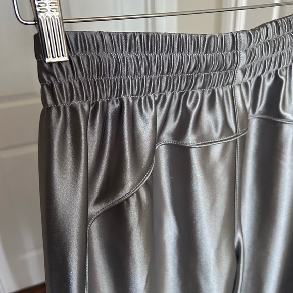 NWT Alexander Wang Satin Jersey Track Pants With Piping XS - Picture 8 of 17